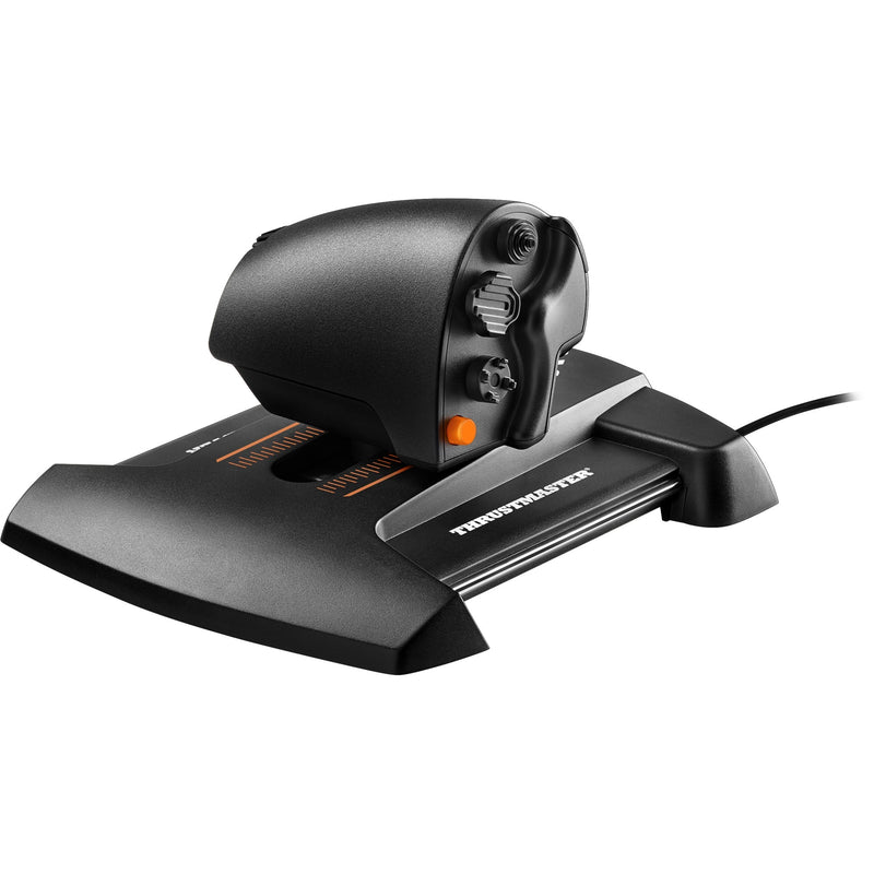 Afbeelding laden in galerijviewer, Thrustmaster twcs throttle gaming gasregelaar (zwart oranje, pc)
