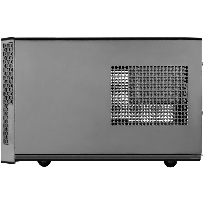 Afbeelding laden in galerijviewer, Silverstone sst-sg13b-c mini tower behuizing (zwart | 1x usb-a | 1x usb-c)
