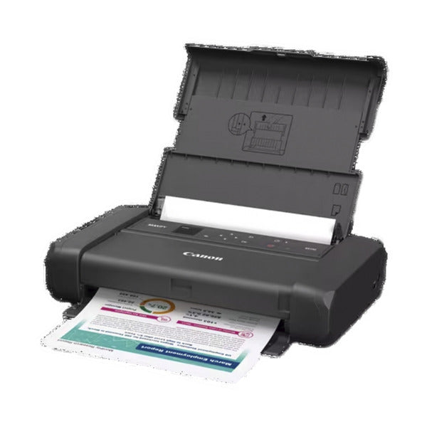 Afbeelding laden in galerijviewer, Canon maxify bx110 inkjetprinter (zwart, usb-c, wlan, accu inbegrepen)

