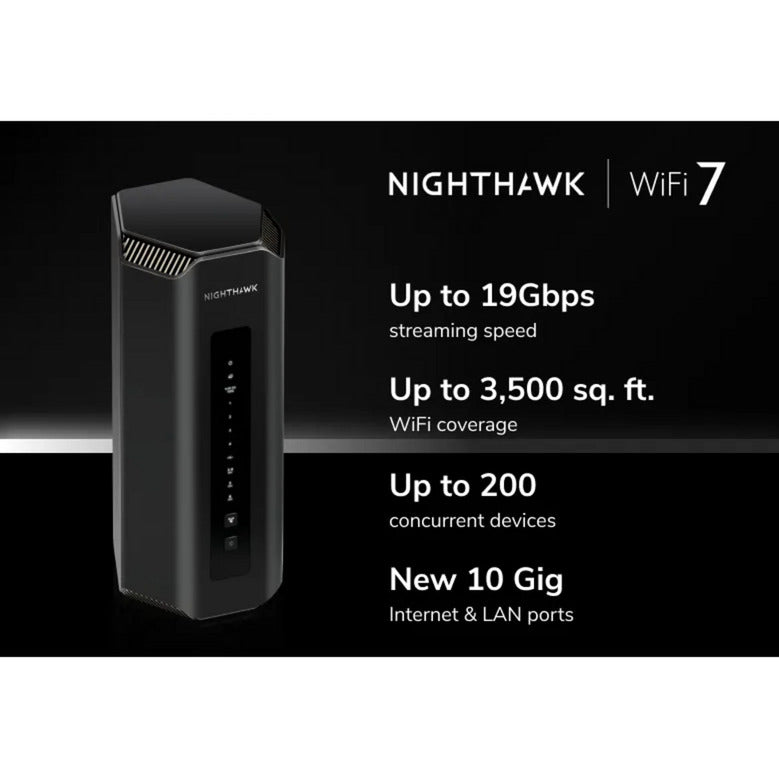 Afbeelding laden in galerijviewer, Netgear nighthawk rs700 wifi 7 tri-band router
