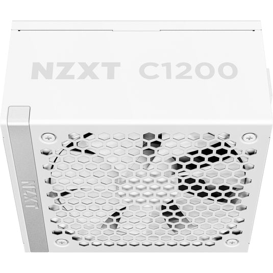 Nzxt c1200 gold atx 3.1 modulaire 1200 watt voeding (wit, 1x 12v-2x6, 3x pcie)