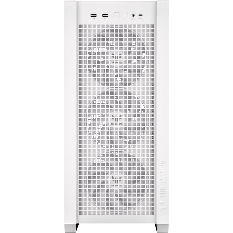 Afbeelding laden in galerijviewer, Asus tuf gaming gt302 argb midi tower behuizing (wit | 2x usb-a | 1x usb-c | rgb | tempered glass)
