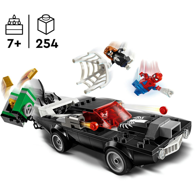Afbeelding laden in galerijviewer, Lego super heroes 76309 spider-man vs. venoms klassieke auto
