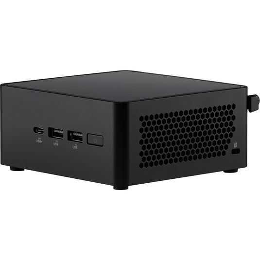 Asus nuc 14 pro tall kit rnuc14rvhi300002i barebone (zwart | core 3 100u | intel graphics)