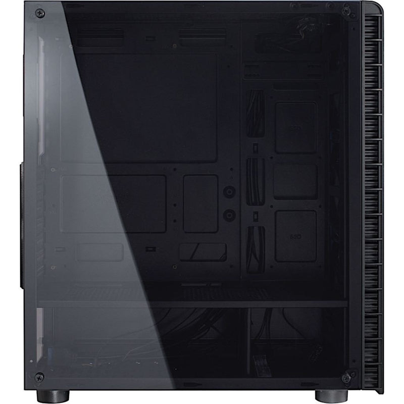 Afbeelding laden in galerijviewer, Inter-tech cxc2 midi tower behuizing (zwart | 3x usb-a | window)
