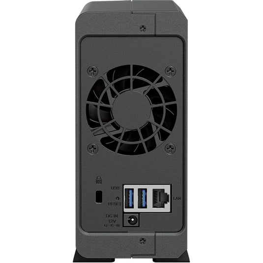 Synology diskstation ds124 nas (zwart, usb-a 3.2 (5 gbit s))
