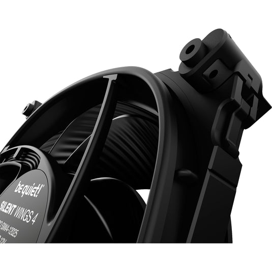 Be quiet! silent wings 4 pwm case fan (zwart, 120 x 120 x 25 mm)