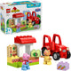 Lego duplo peppa big tractor en marktkraam dieren speelgoed voor peuters - 10468