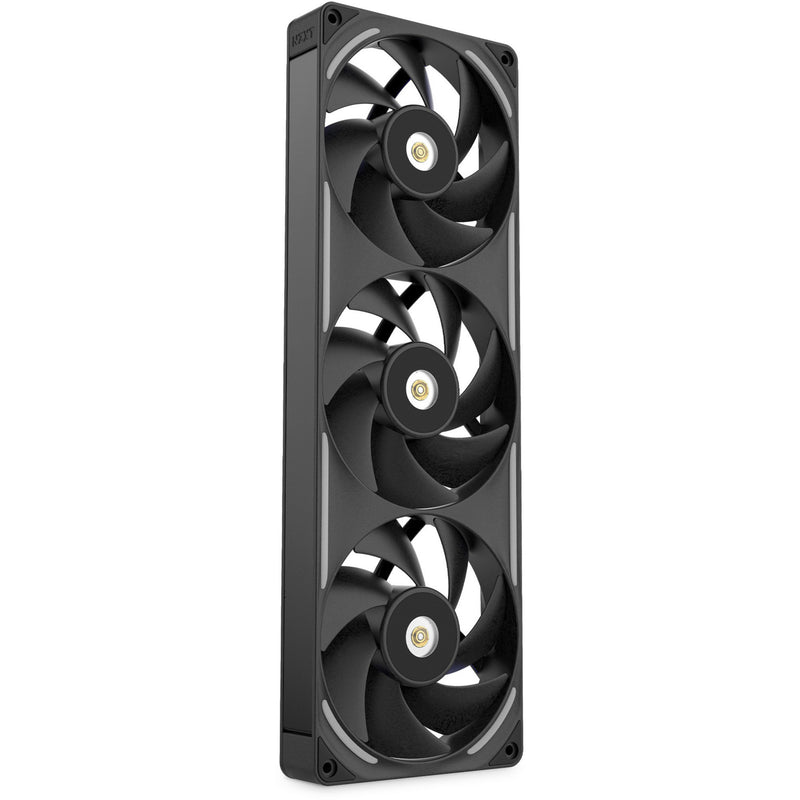 Afbeelding laden in galerijviewer, Nzxt f360x rgb case fans (zwart, 3 stuks, 360 x 120 x 30 mm, pwm)
