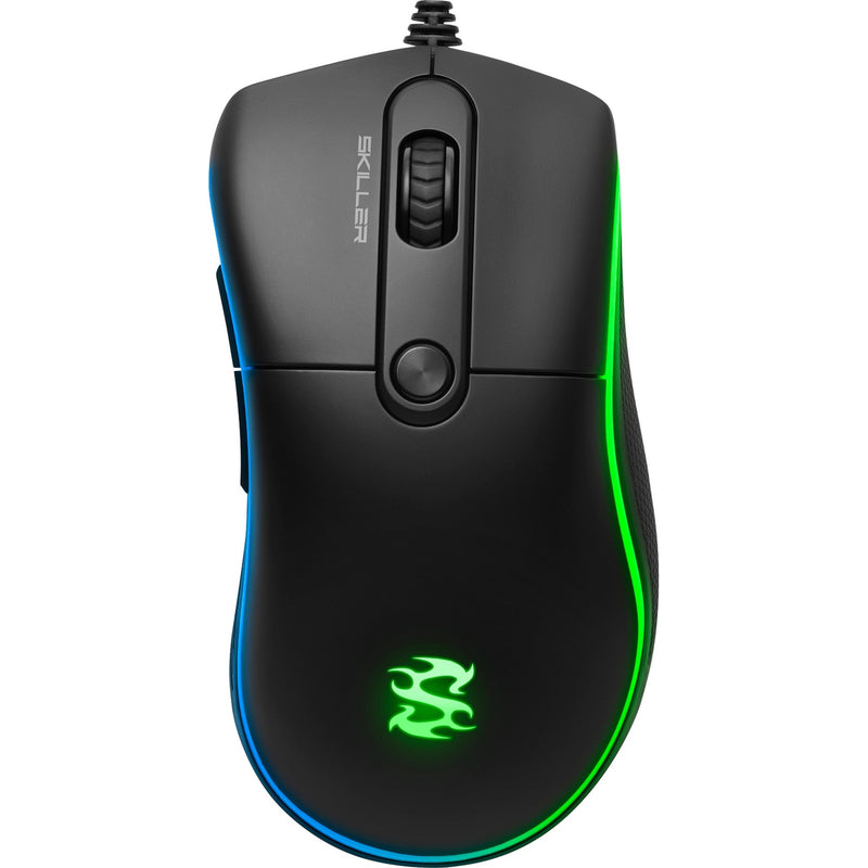 Afbeelding laden in galerijviewer, Sharkoon skiller sgm2 optische gaming muis (zwart, 400 - 6400 dpi, rgb leds)
