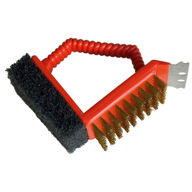 Barbecook 3-in-1 borstel rood borstel (rood)