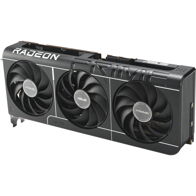 Afbeelding laden in galerijviewer, Asus prime radeon rx 9070 gre grafische kaart (grijs, 3x displayport, 1x hdmi)
