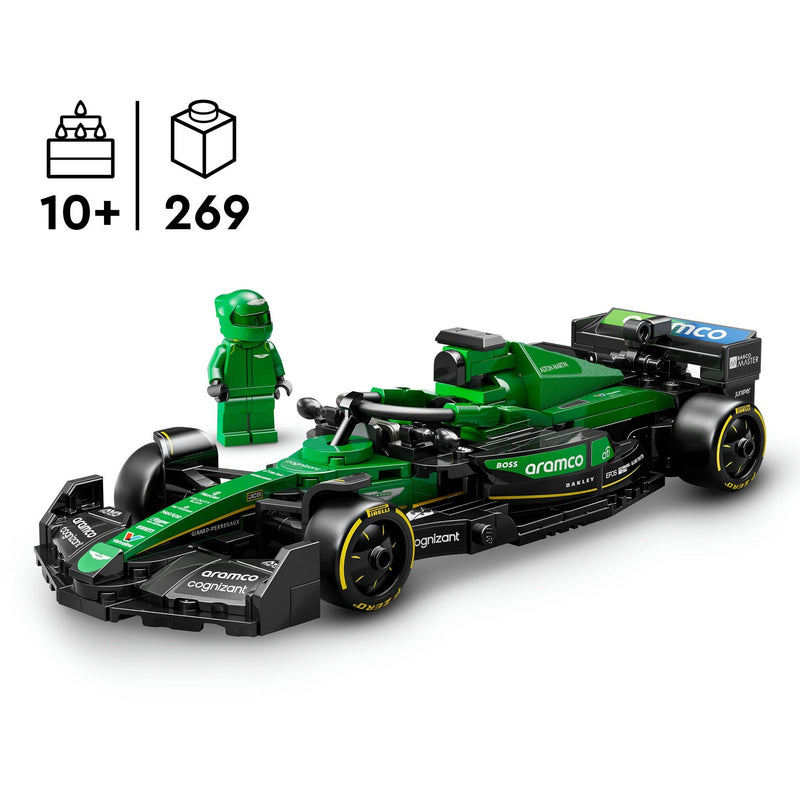 Afbeelding laden in galerijviewer, Lego speed champions aston martin aramco f1 amr24 racewagen set - 77245

