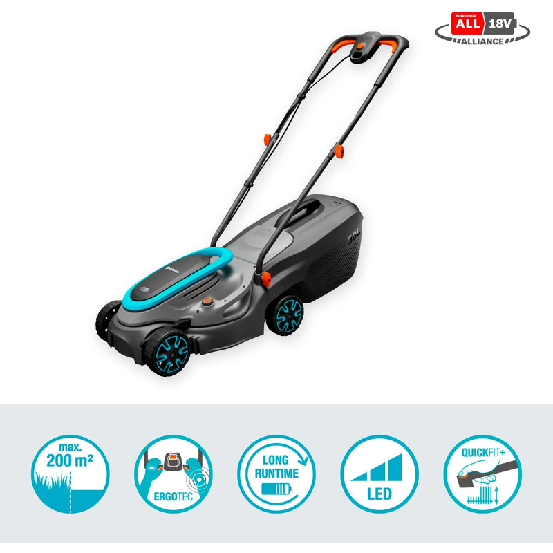Afbeelding laden in galerijviewer, Gardena powermax 32 18v p4a read grasmaaier accu incl. oplader 18 v snijbreedte max. 320 mm
