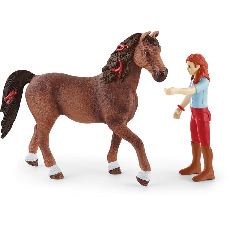 Afbeelding laden in galerijviewer, Schleich horse club - hannah cayenne speelfiguur (42539)
