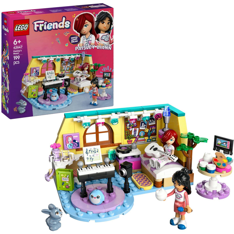 Afbeelding laden in galerijviewer, Lego friends - paisley's kamer constructiespeelgoed (42647)
