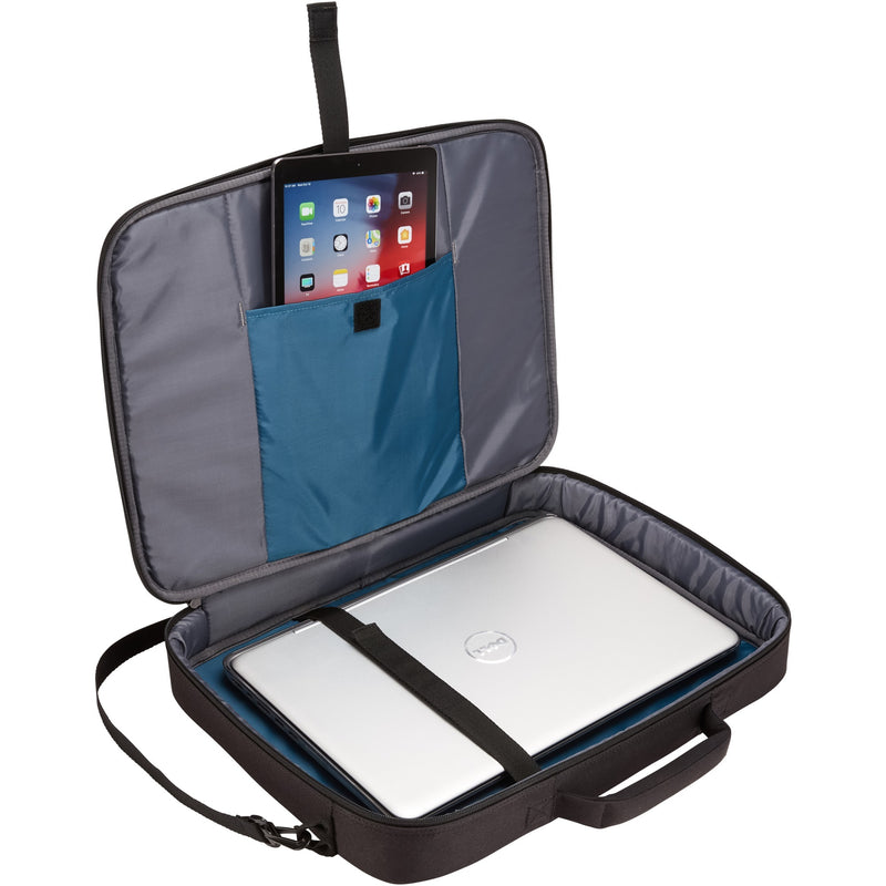 Afbeelding laden in galerijviewer, Case logic advantage 17,3 clamshell bag notebooktas laptoptas (zwart)
