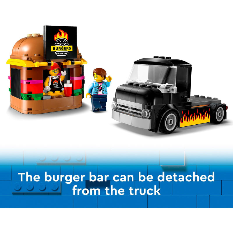Afbeelding laden in galerijviewer, Lego city 60404 hamburgertruck
