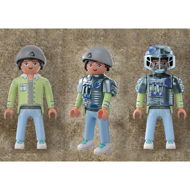 Afbeelding laden in galerijviewer, Playmobil dino rise - saichania: verdediging van de vechtersbazen constructiespeelgoed (70626)
