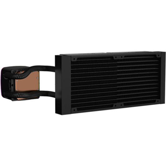 Xyz pc gear aquapulse aio 240 waterkoeling (zwart, argb, pwm)