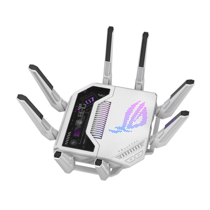 Afbeelding laden in galerijviewer, Asus rog rapture gt-be19000ai router (wit zwart)
