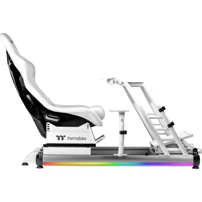 Afbeelding laden in galerijviewer, Thermaltake gr500 racing simulator cockpit snow racing simulator (wit)
