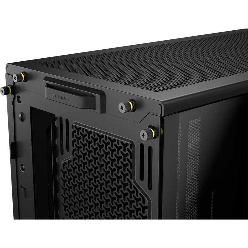 Afbeelding laden in galerijviewer, Corsair frame 4000d midi tower behuizing (zwart | 2x usb-a | 1x usb-c | tempered glass)
