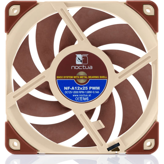 Noctua nf-a12x25 pwm case fan (120 x 120 x 25 mm)