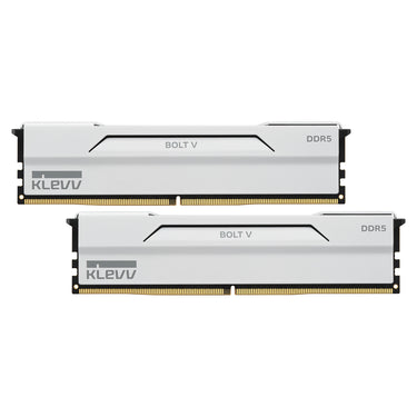 Klevv bolt v 32 gb ddr5-6000 (2x 16 gb) werkgeheugen (wit, kd5agua80-60a300i, xmp 3.0, expo)