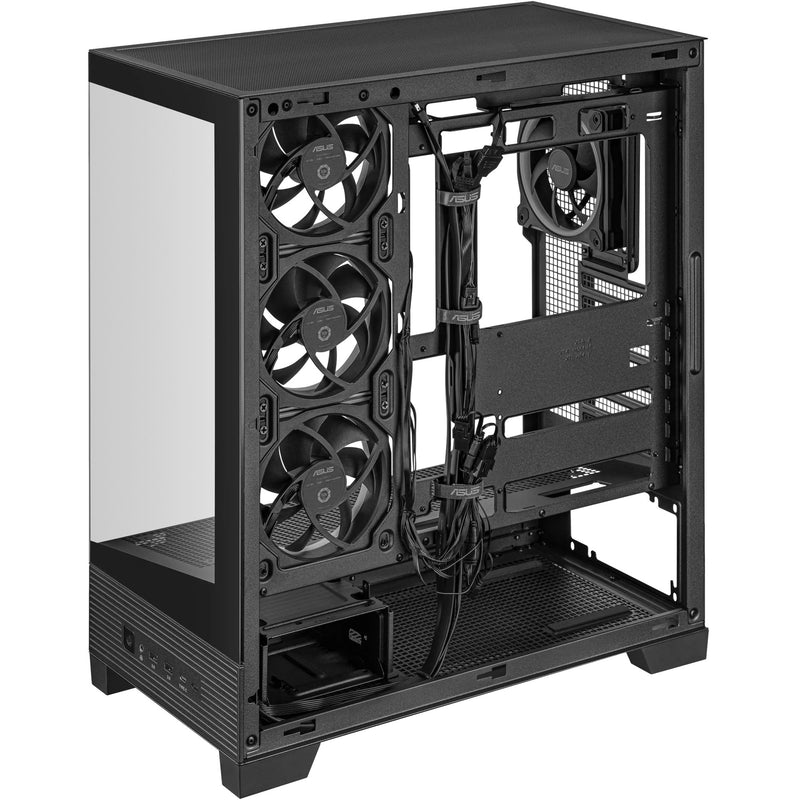 Afbeelding laden in galerijviewer, Asus a31 plus midi tower behuizing (zwart | 2x usb-a | 2x usb-c | tempered glass)
