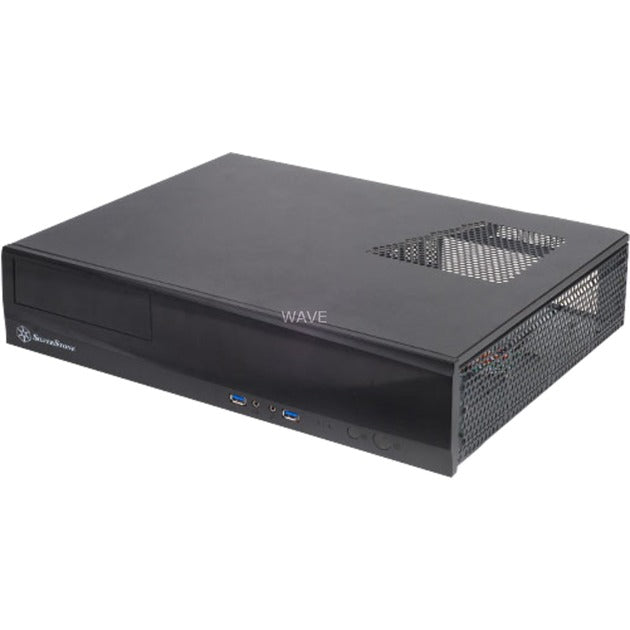 Afbeelding laden in galerijviewer, Silverstone milo ml03b desktop behuizing (zwart | 2x usb-a)
