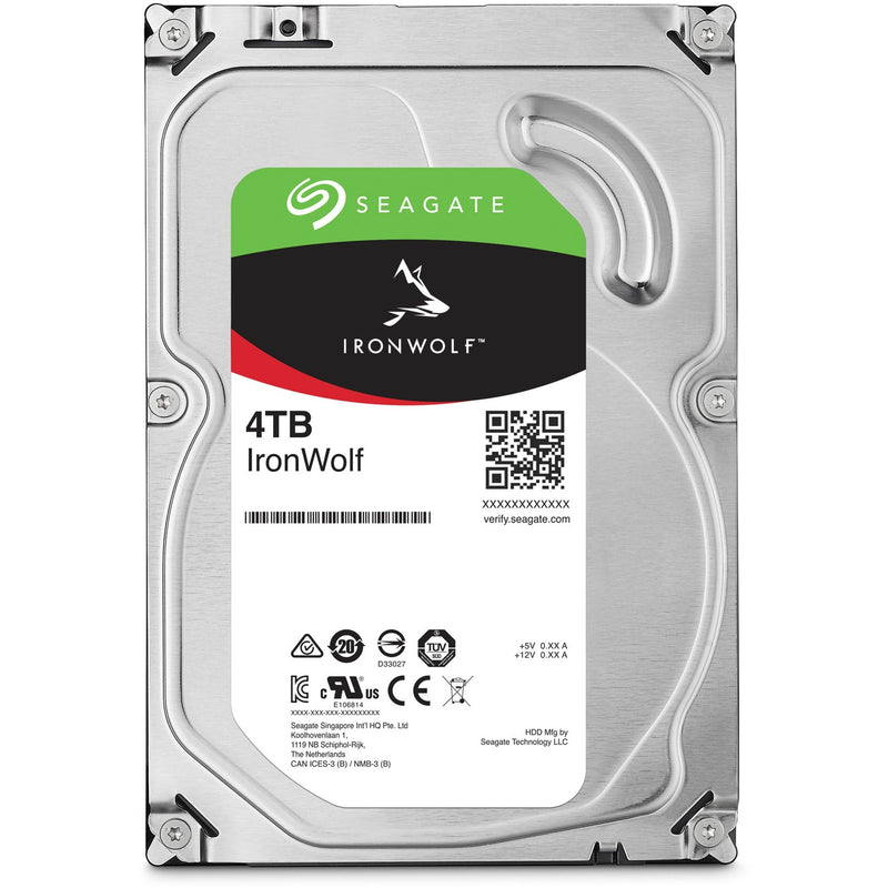 Afbeelding laden in galerijviewer, Seagate ironwolf 4 tb harde schijf (st4000vn006, sata 600, 24 7)
