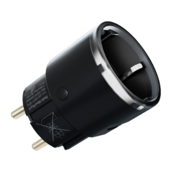 Afbeelding laden in galerijviewer, Shelly wave plug s lr (eu) stekkerdoos (zwart, z-wave)
