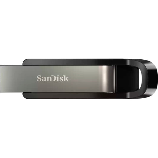 Sandisk extreme go 128 gb usb-stick (zilver zwart, usb 3.2 gen 1)
