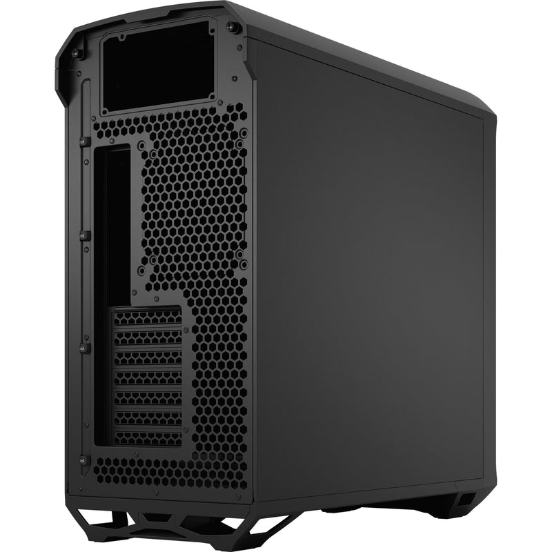 Afbeelding laden in galerijviewer, Fractal design torrent black solid midi tower behuizing (zwart | 2x usb-a | 1x usb-c)
