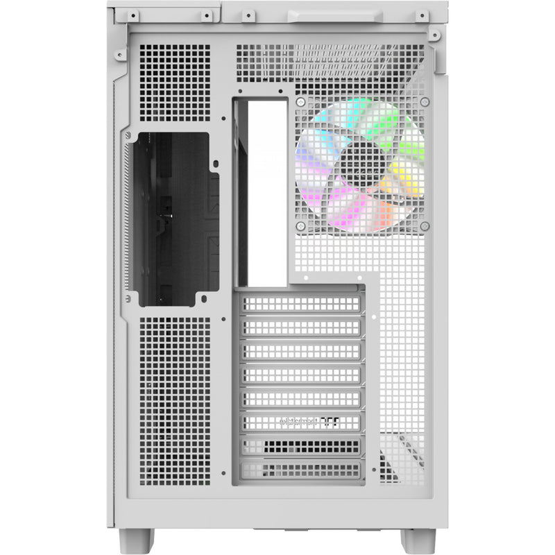 Afbeelding laden in galerijviewer, Thermaltake view 380 xl ws argb midi tower behuizing (wit houtkleur | 2x usb-a | 1x usb-c | rgb | tempered glass)
