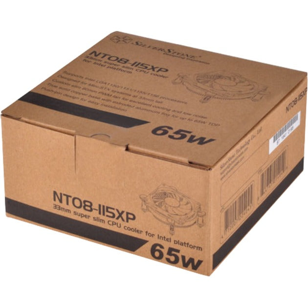 Afbeelding laden in galerijviewer, Silverstone nt08-115xp cpu-koeler (zwart, nitrogon series)
