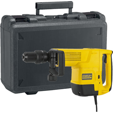 Stanley fatmax 1600w sds-max breekhamer (geel zwart, met koffer)