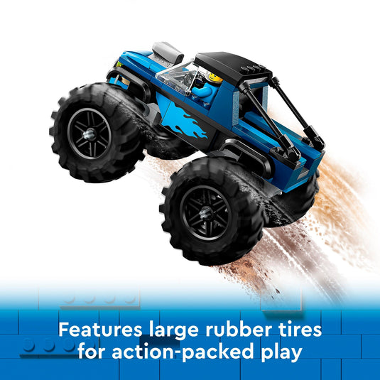 Lego city 60402 blauwe monstertruck