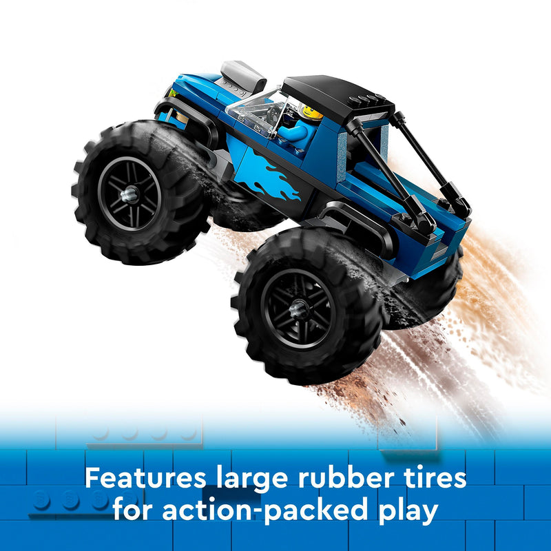 Afbeelding laden in galerijviewer, Lego city 60402 blauwe monstertruck
