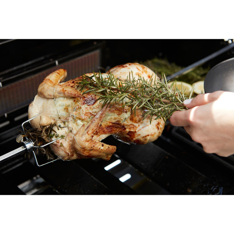 Afbeelding laden in galerijviewer, Barbecook universeel draaispit met motor voor magnus en siesta rotisserie
