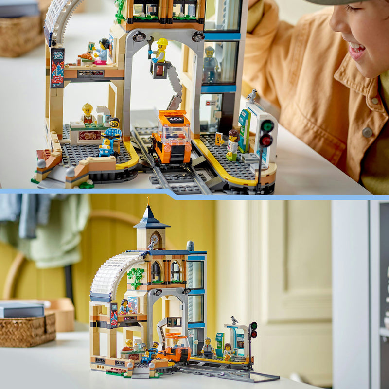 Afbeelding laden in galerijviewer, Lego ® city centraal station, bouwspeelgoedset - 60469
