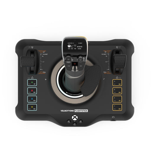 Turtle beach velocityone flightstick joystick (zwart, xbox series x|s | xbox one | windows 10 11)
