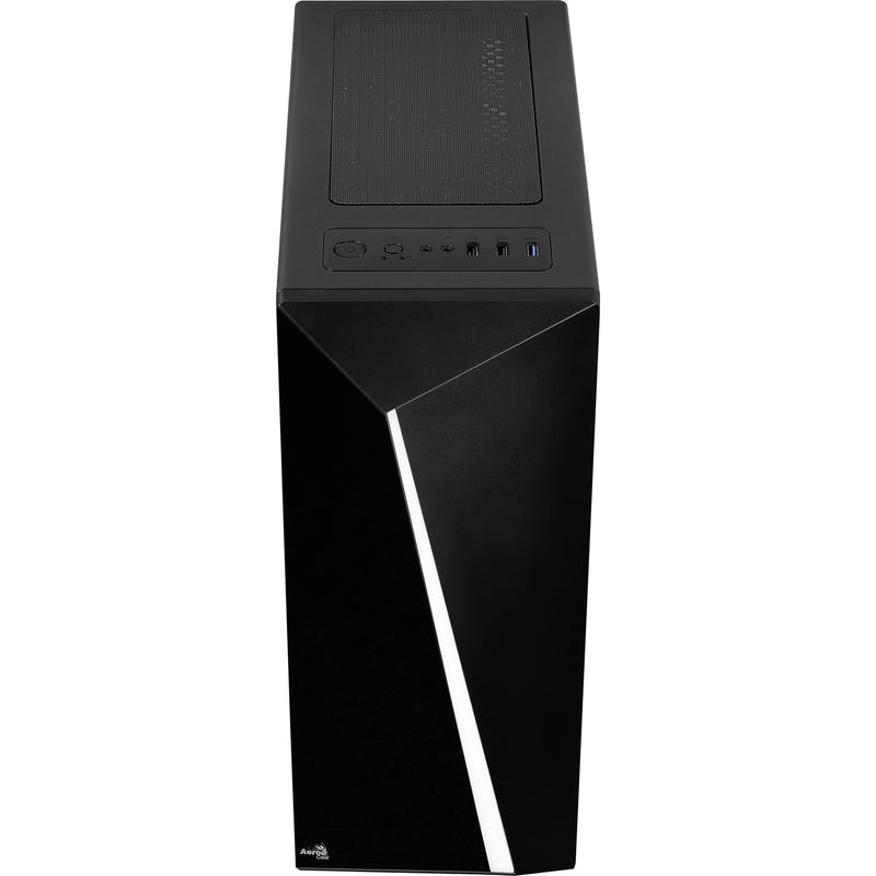 Afbeelding laden in galerijviewer, Aerocool shard midi tower behuizing (zwart | 3x usb-a | rgb | window)
