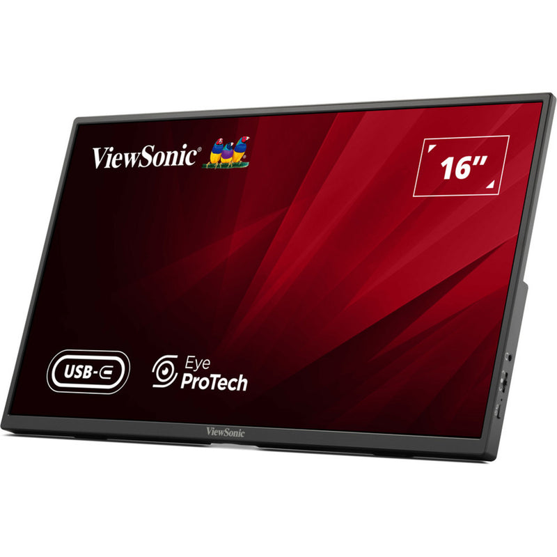 Afbeelding laden in galerijviewer, Viewsonic va1650 lichtgewicht draagbare monitor 16 (zwart, 1x hdmi, usb-c)
