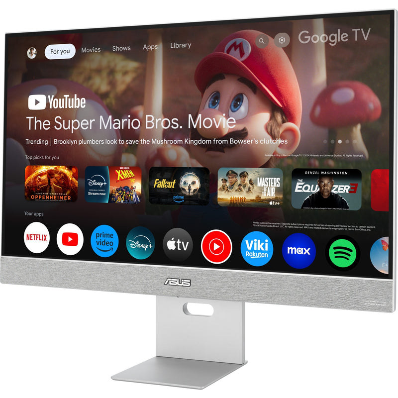 Afbeelding laden in galerijviewer, Asus zenscreen smart ms27uc 27 4k uhd monitor (grijs, displayport, hdmi, usb-c, audio, wlan, android 11)
