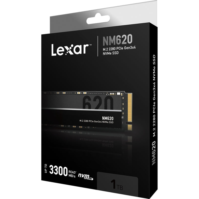 Afbeelding laden in galerijviewer, Lexar nm620, 1 tb ssd (pcie 3.0 x4, nvme 1.4, m.2 2280)
