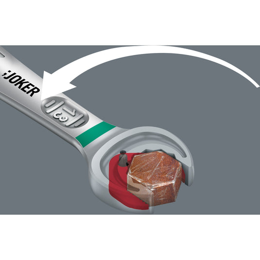 Wera joker switch steek- en ringratelsleutel moersleutel (sleutelbreedte 13)