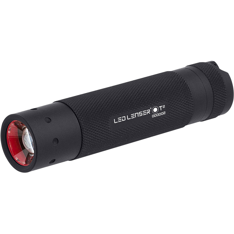 Afbeelding laden in galerijviewer, Ledlenser t² led zaklamp (zwart, 240 lm, 6000 - 8000k)
