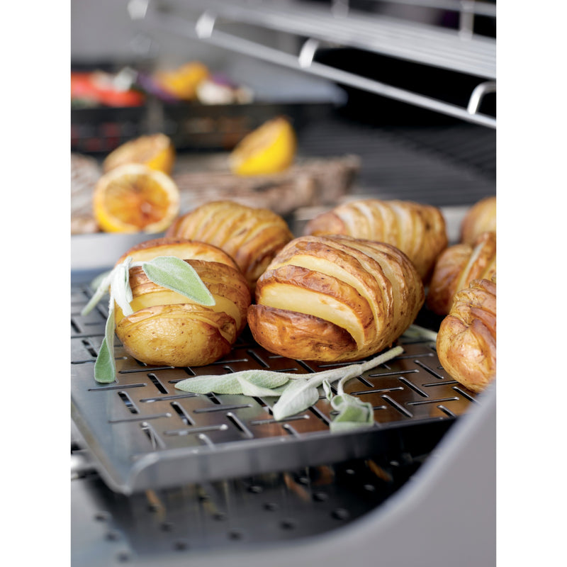 Afbeelding laden in galerijviewer, Weber deluxe grillpan grillkorf (zilver)
